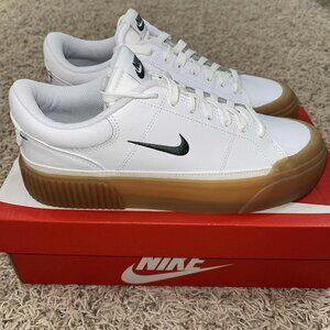 Nike Women’s Court Legacy Lift Platform Shoes FV5526-100, Size 9.5 (New)